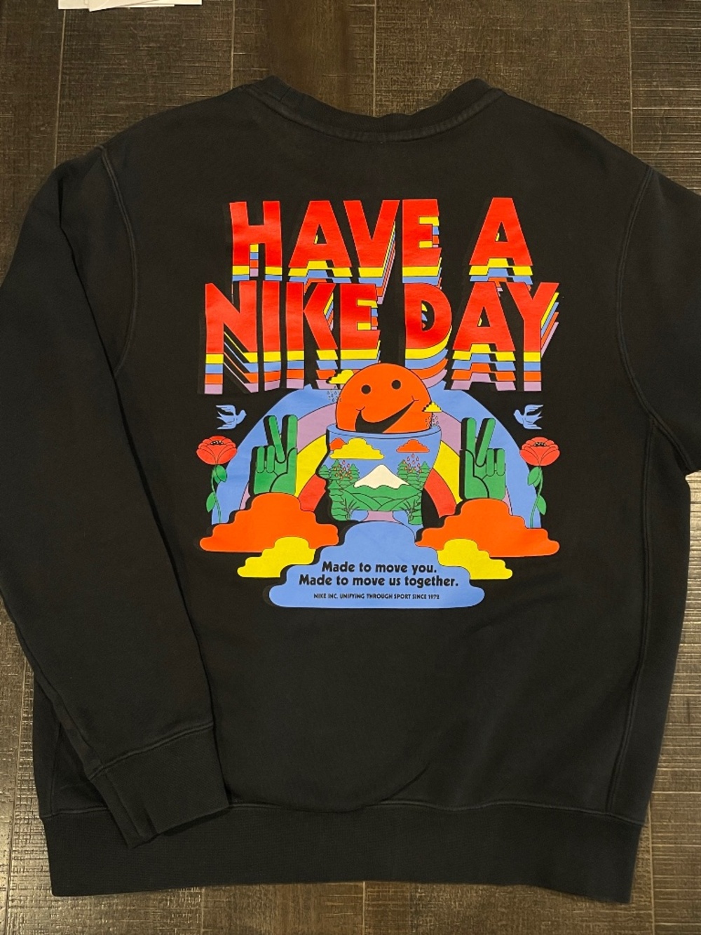 Nike retro crew neck